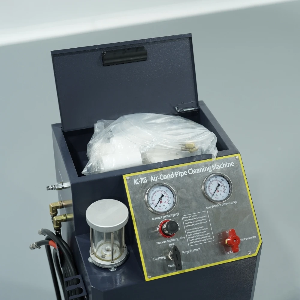 Integrated Metal Machine AC-705 for Antifreeze Replacement and Condenser Cleaning Essential Car Cleaning Tool