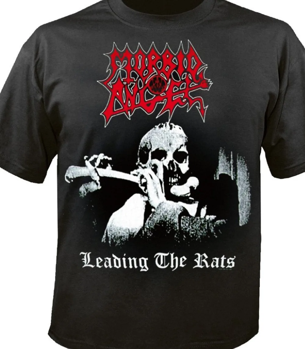 NEW Morbid Angel band leading the rats black T-shirt Unisex All sizes JJ3347