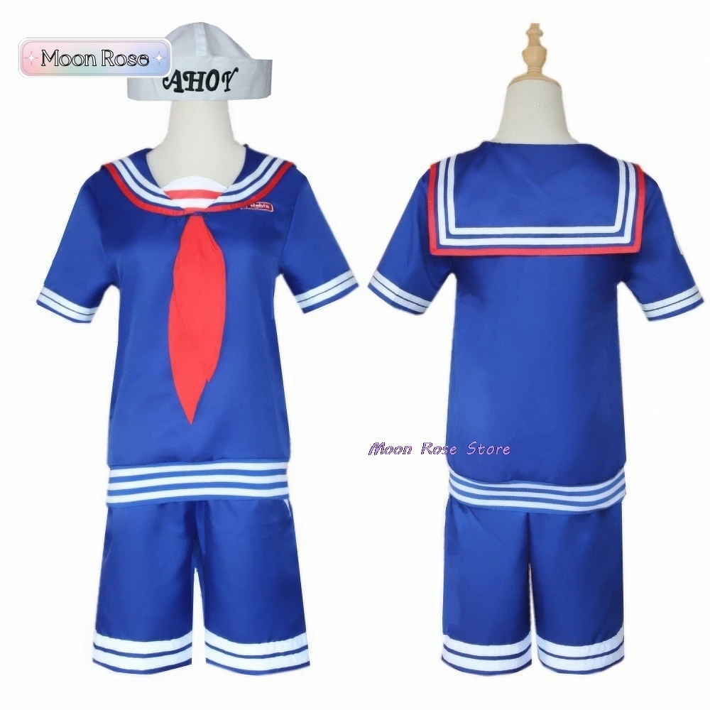 Stranger Things Season 4 Cosplay Costume Robin Steve Harrington Scoops Ahoy Adult Halloween Suit Sailor Uniform disfraz hombre