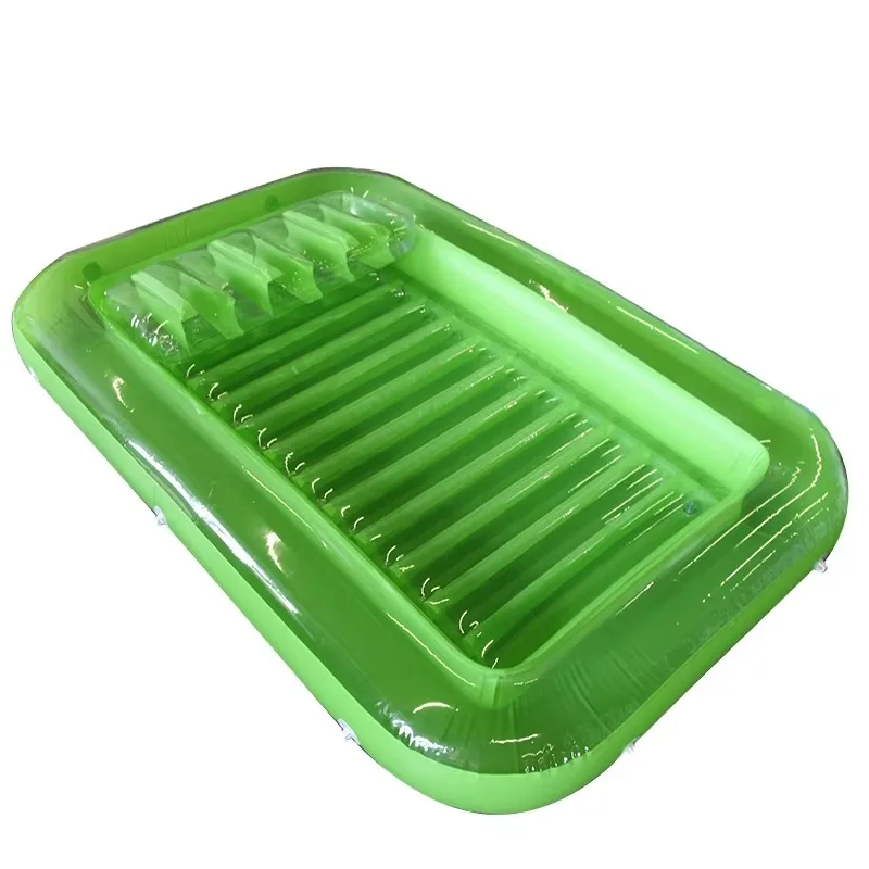 

Inflatable Water Floating Mat Durable Pvc Material Perfect For Pool Lake And Sea Relaxation For Adults