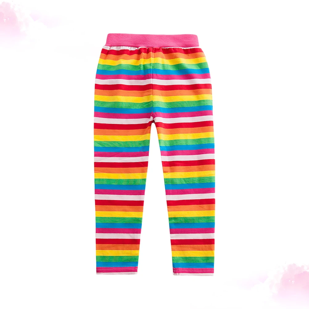 

Rainbow Comfortable Cotton Tight Pants Spring Spring Autumn Cotton Leggings Autumn Girls Child Soft Stretchy Leggings