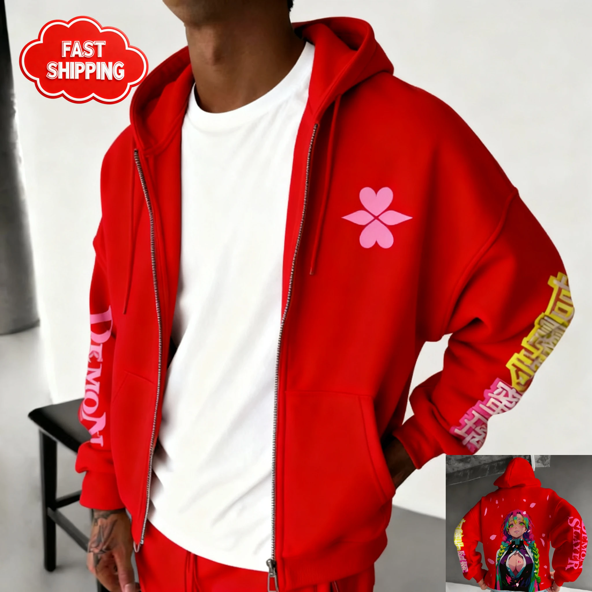 Kimetsu No Yaiba Rengoku Zip H - Anime Merchandise Store In Japan ulasan dan harga