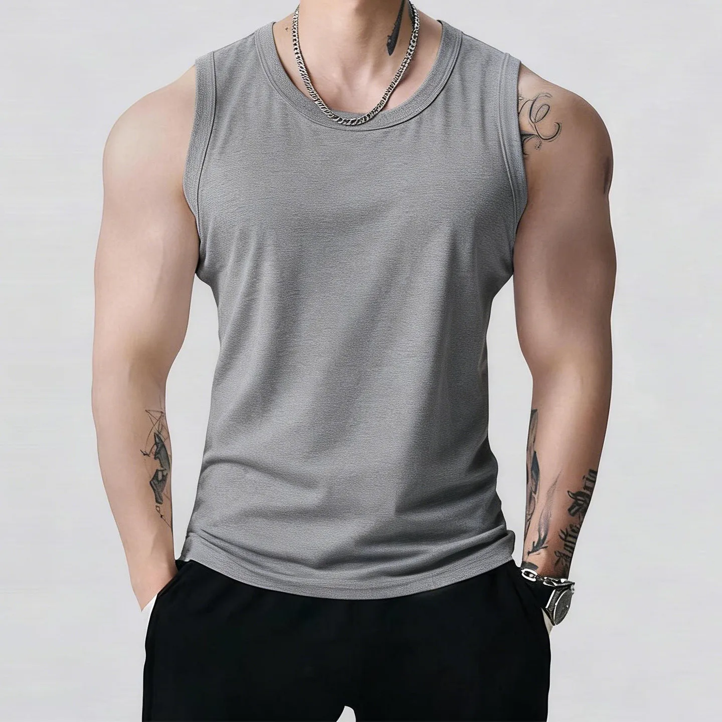 Summer Gym Plus Size Tanks Tops T-shirts Men Vintage Gym Tees Shirts Black  White Running Y2K Cheap Clothes Man Sexy Tshirts - AliExpress 200000343