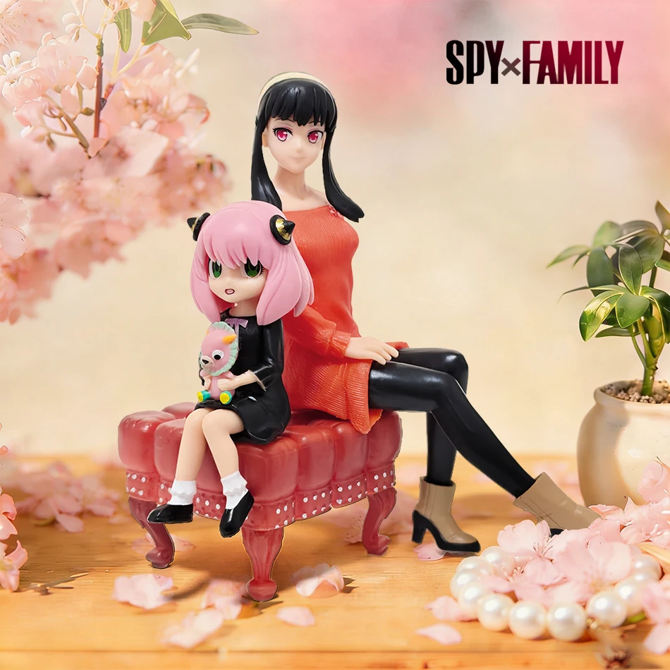 14 cm SPY×FAMILY Anime Figuur Kawai Anya Forger Yor Forger Actiefiguren Leuke Beeldje Collectible Model Pop Speelgoed Op voorraad