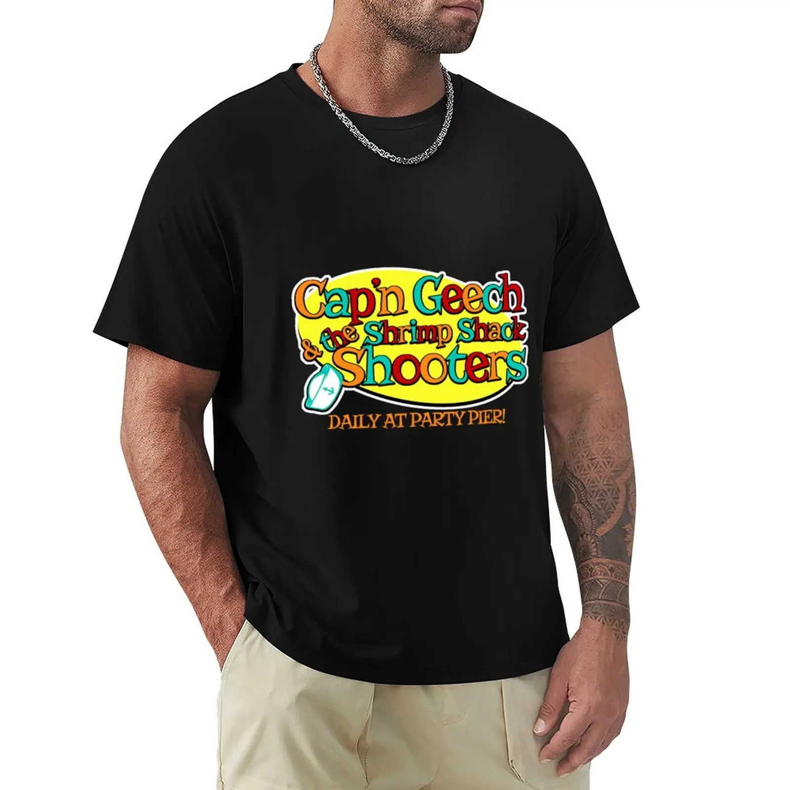 

That Thing You Do Captain Geech and the Shrimp Shack Shooters T-Shirt sublime Clothing shirts graphic t shirts for men pack