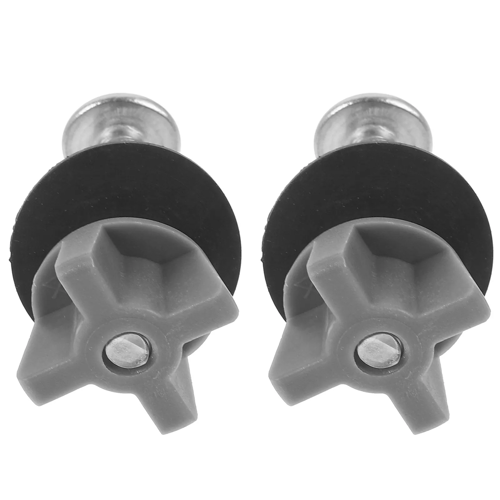 

2Pcs Toilet Seat Screws Replacement Set ABS Iron Heavy Duty Fixing Bolts for Toilet Lid Covers Universal Installation Repair