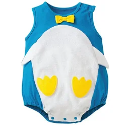 Summer boys girls baby football print triangle climbing suit Romper short-sleeved jumpsuit ropa de bebe newborn baby clothes
