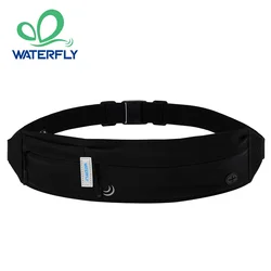 WATERFLY Belt Bag Fanny Pack Running Waist Pack Sport Workout Exercise Fitness Runner Belt For Men Women Jogger Slim Waistband