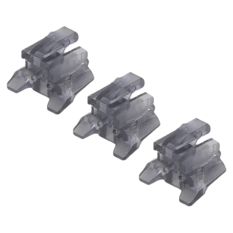 3Pcs Graphics Card Slot Clips High Strength Plastic for Secure GPU Connection Toolless Installation and RustFree