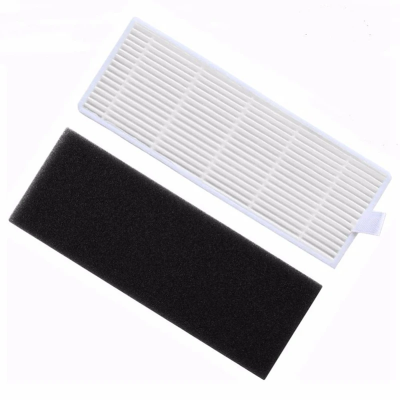 Vacuum cleaner 20pcs/lot HEPA filter & Sponge Filters replacements for ilife A4s