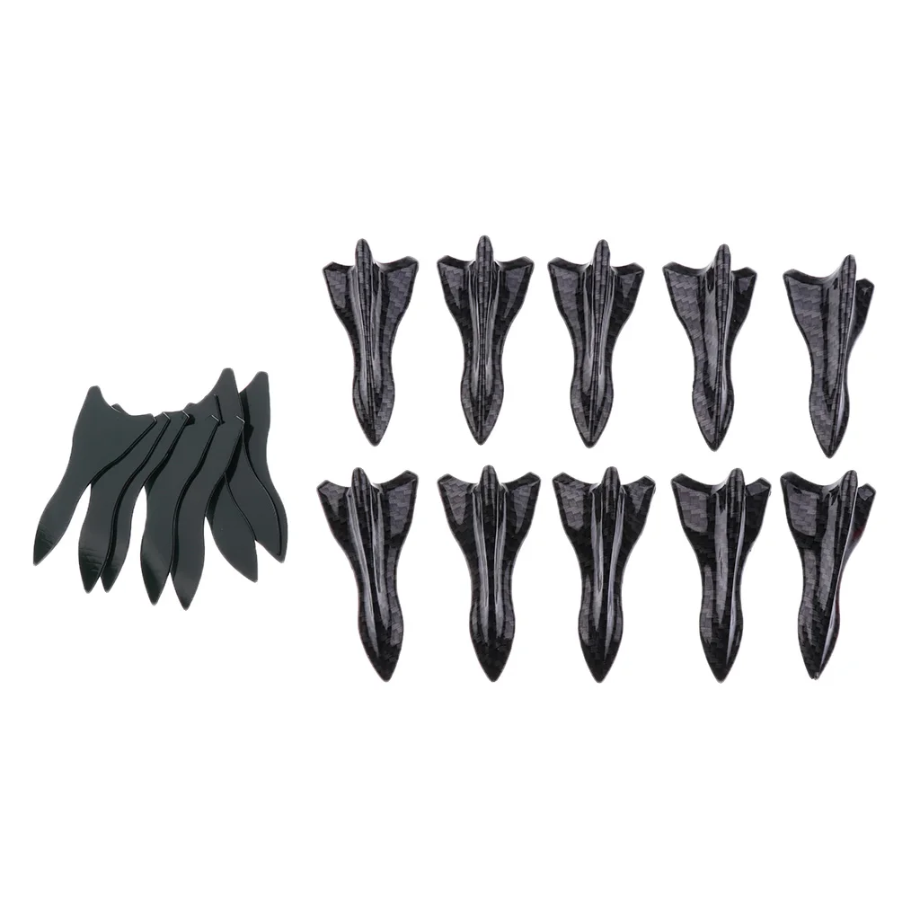 10 Pieces Air Generator for Car Spoiler Roof Wing Increases and Performance Decreases Turbulence