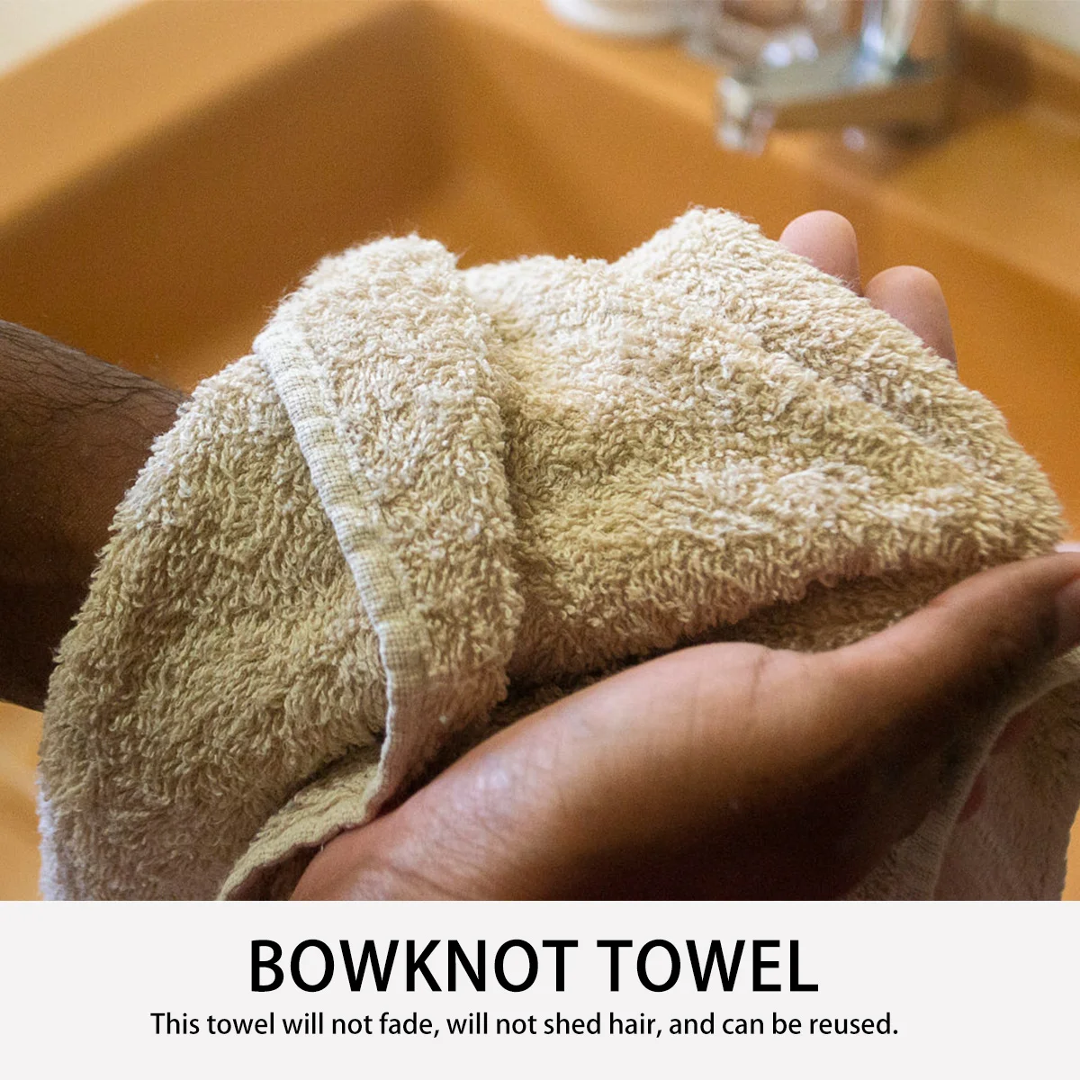 

Bow Coral Fleece Hand Towel Household Towels Convenient Bowknot Quick-drying Practical Machine Washable Absorbent Crafted