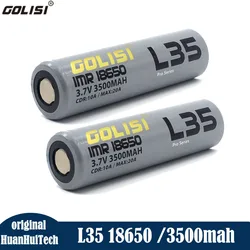 2-10 pz originale Golisi L35 IMR 18650 batteria ricaricabile 3500mah capacità 10A batterie al litio Li Bateria 500 spese