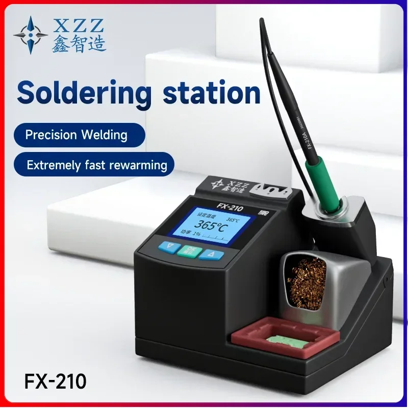 XZZ FX-210 Super Soldering Station 45W 2S Fast Heating With C210 Soldering Iron For PCB Repair Lead-free Welding Rework Station