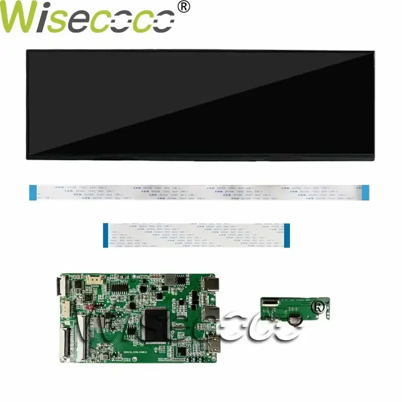 Imagem -05 - Polegada Tela Lcd 2k Barra Ips Display na Célula Painel de Toque Tipo-c Placa de Driver Aida64 Sub Monitor Wisecoco 14.5