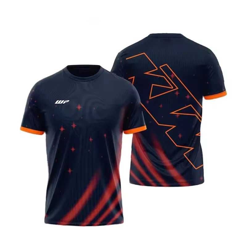 Latest Racing Competition Men s Sports T-shirt Daily F1 Sports Breathable Sweat Wicking Comfortable Racing Suit image 3