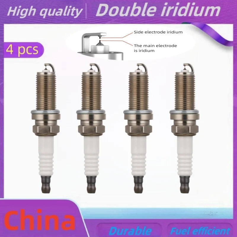 

4 шт./для BYD HAN DM DM-I DM-p двойные иридиевые свечи зажигания/автозапчасти