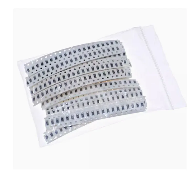 0402 0603 0805 1206 1210 2512 Size SMD Resistor Kit 5% 100pcs Each Package