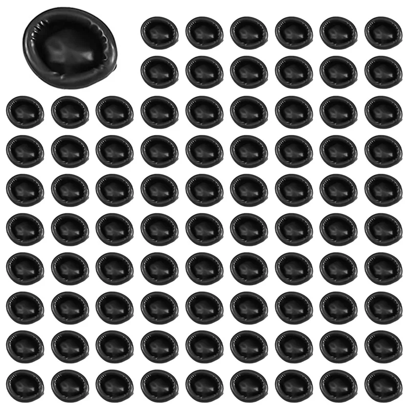 A99E-4000 Pcs Disposable Latex Finger Cots Protective Fingertips Gloves Black Anti Static Finger Cots Rubber Finger Sleeves
