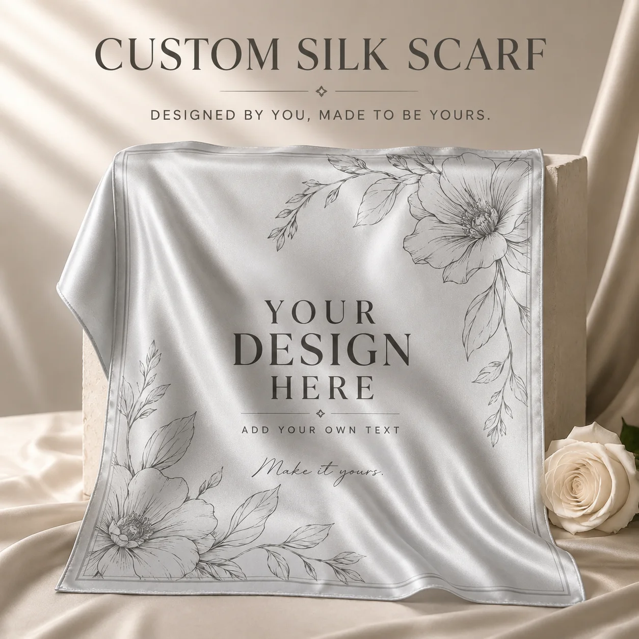 

Custom Business Scarf Personalized Promotional Fashion Accessory