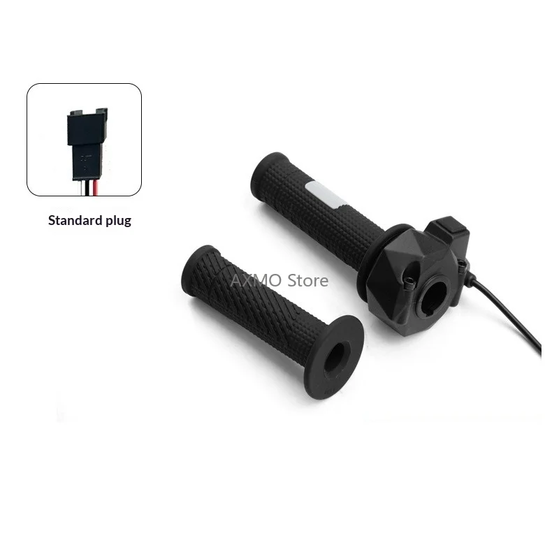 

Ebike Twist Throttle Grip E100X Double Hall Sensor Full Twist Throttle 3 Pin Electric Bicycle Accessories