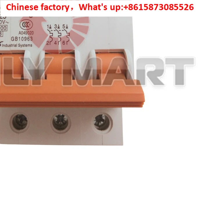 New BKN circuit breaker with box 3P D25A-
