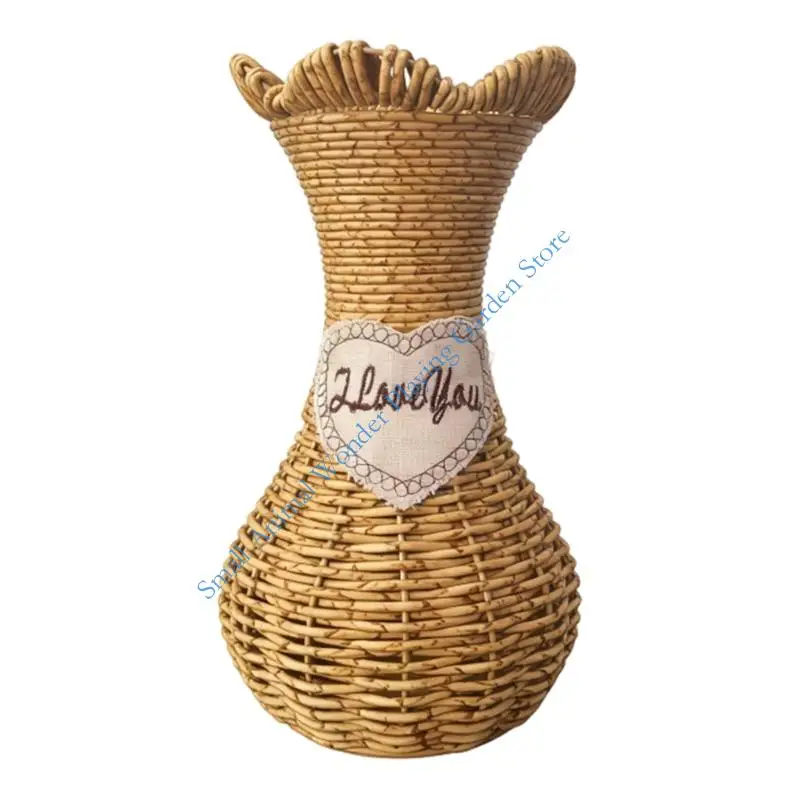 Coastal Flower Vessel with Rounded Bottle Profile for Branch Displays, Bedroom Shelves, and Coffee Table Styling