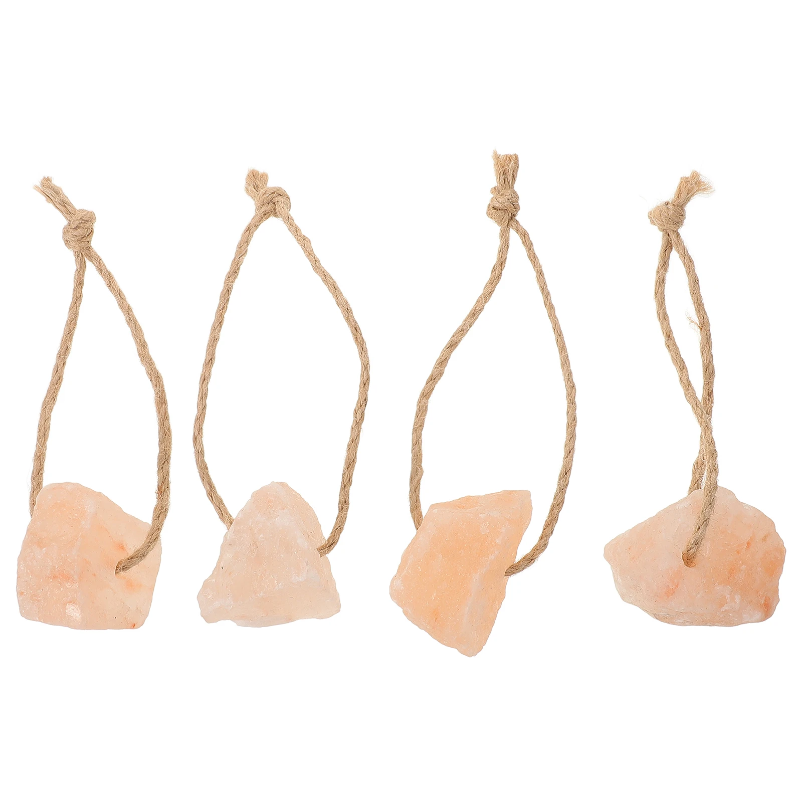 

4 Pcs Pet Licking Blocks Mineral Salt Hanging Small Brick for Rabbits Punch Hole