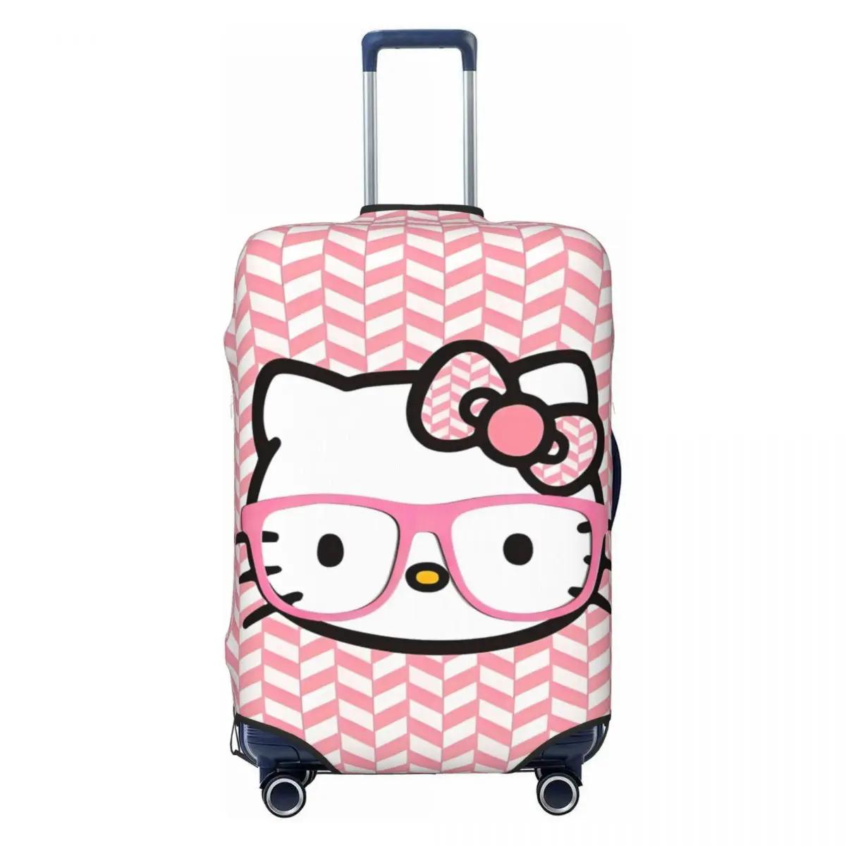 

Hello Kitty Cute Cartoon Suitcase Cover Holiday Travel Fun Luggage Accesories Protector