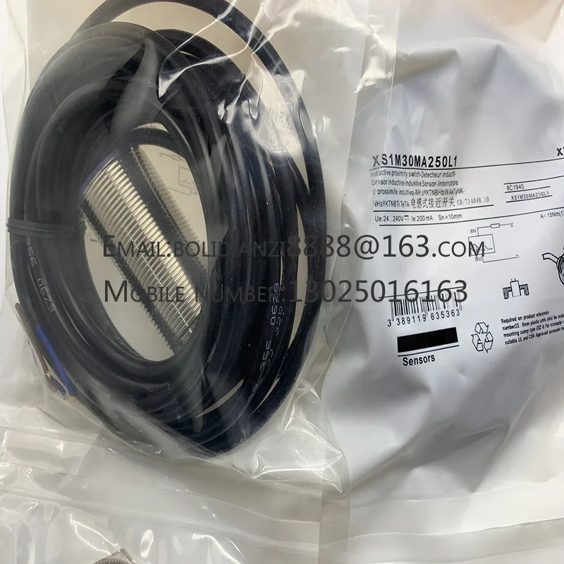 

Brand new original Proximity sensors XS130B1PBL2 XS130B1PAL2 XS230BLNAL5C XS230BLPAL5C Real shooting
