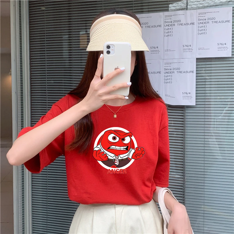 Na lewą stronę 2 t-shirt nowe śliczne koszulki dla dziewczynek z kreskówek letnie kobiety męskie ubrania dla dorosłych Anime Colore ubrania rodzinne