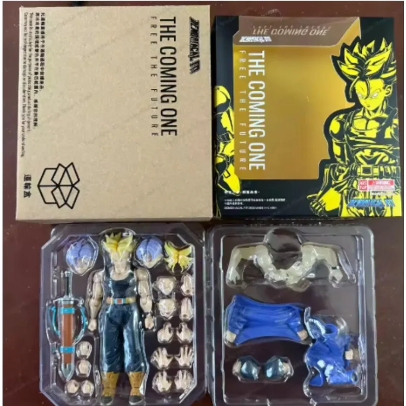 

Demoniacal Fit Dragon Ball Z Trunks Super Saiyan Action Figure The Boy From The Future Son of Tomorrow Anime Figures Toys Gifts