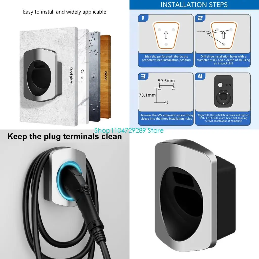 

D8KE EV Chargers Station Accessy Electric Car Chargers настенный крепление на стену