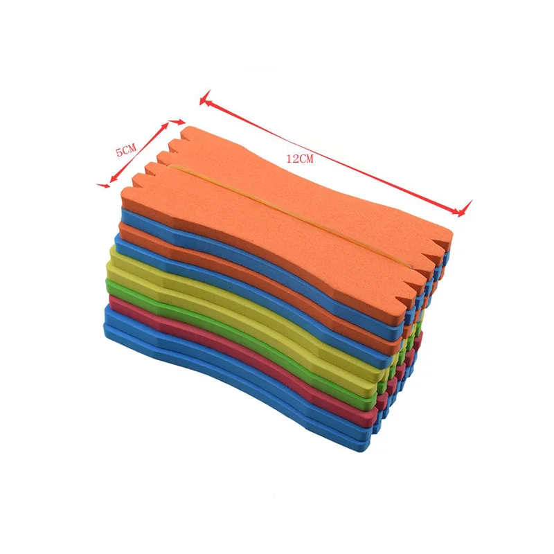 10 Stuks Vissen Schuim Spoelen Vislijn Kronkelende Board Rig Houder Vislijn Accessoires Rig Winders Willekeurige Kleur