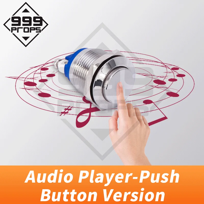 

Escape Room Audio Player press button to trigger audio playing players can get clues from audio escape game props