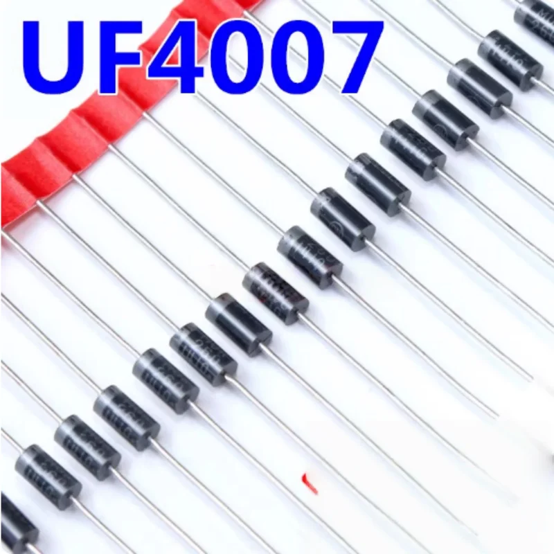 20PCS Brand new original stock genuine UF4007 DO-41 fast rectifier diode 1A1000V