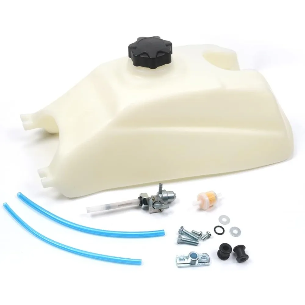 Serbatoio carburante gas in plastica e tappo per ATV TRX 200 Fourtrax 1984