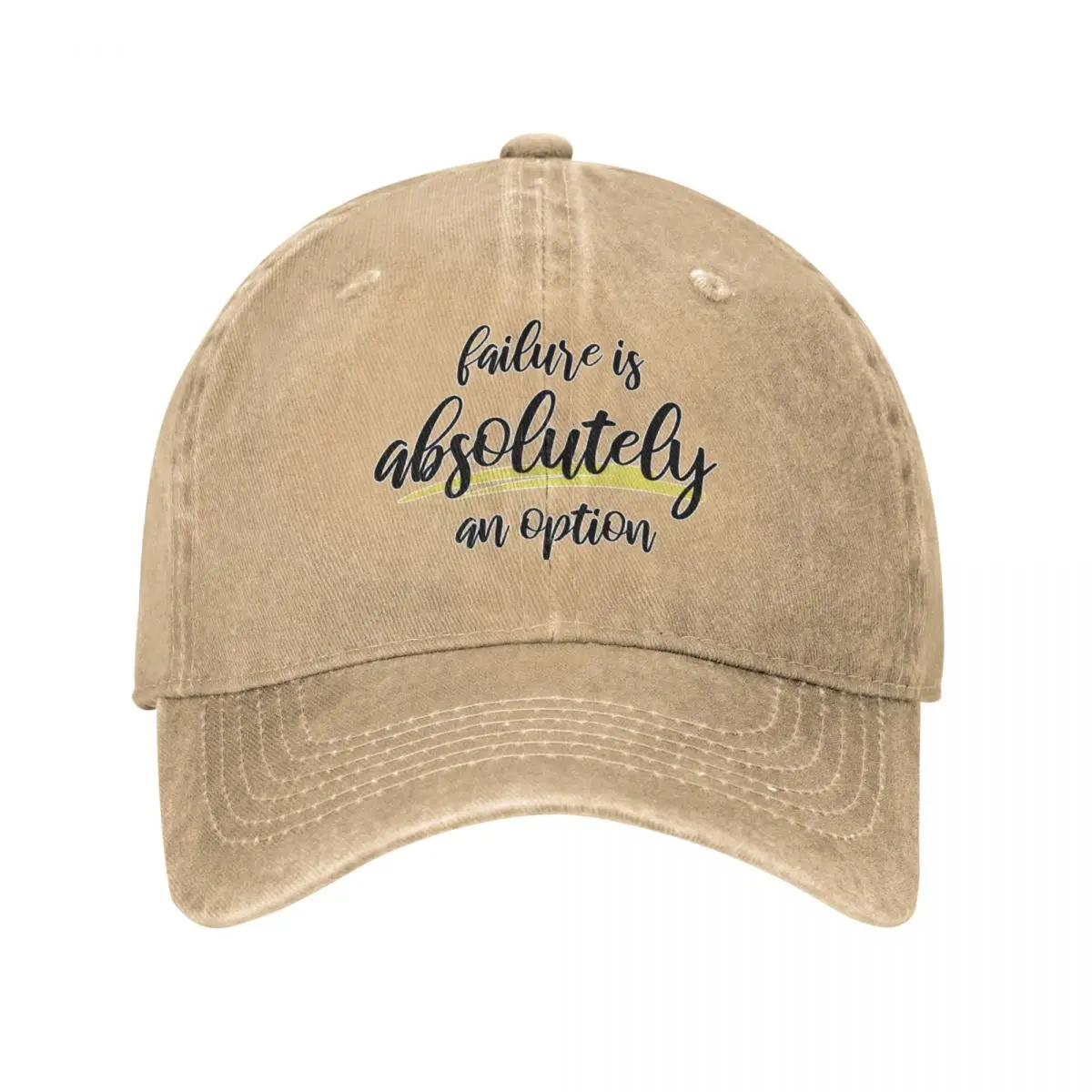 

Failure is Absolutely an Option Cap Cowboy Hat vintage fur hat hats for women Men's