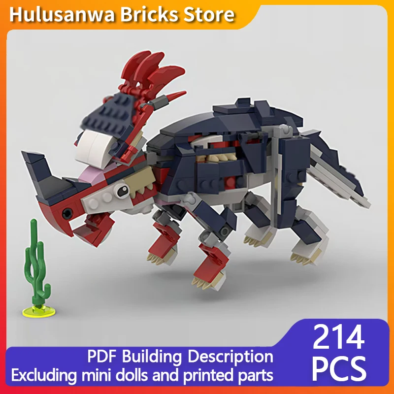 

Creators Animal Series Model MOC Building Block Styracosaurus Modular Technology Gifts Holiday Assemble Children Toys Suit