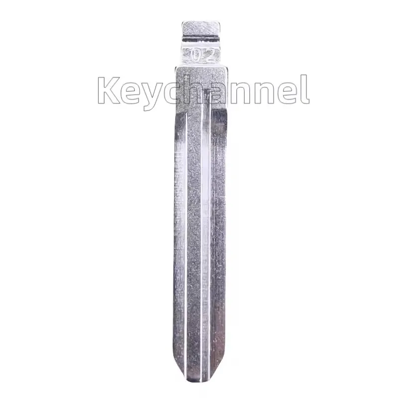 Keychannel 10 szt. TOY43 Ostrze kluczyka samochodowego 02 #   KD Key Blank dla Toyota VITZ Yaris Corolla Camry RAV4 Hilux dla pilota KEYDIY Xhorse