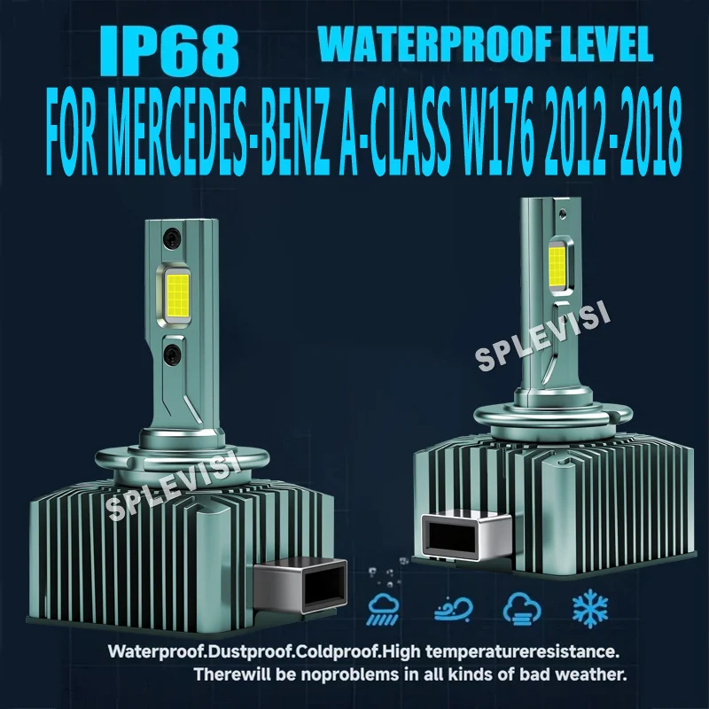 

Crisp Vision for Highway Driving 85140 LED White Headlights For Mercedes-Benz A-Class W176 2012 2013 2014 2015 2016 2017 2018