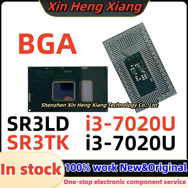 

100% новый набор микросхем i3-7020U SR3TK SR3LD i3 7020U BGA