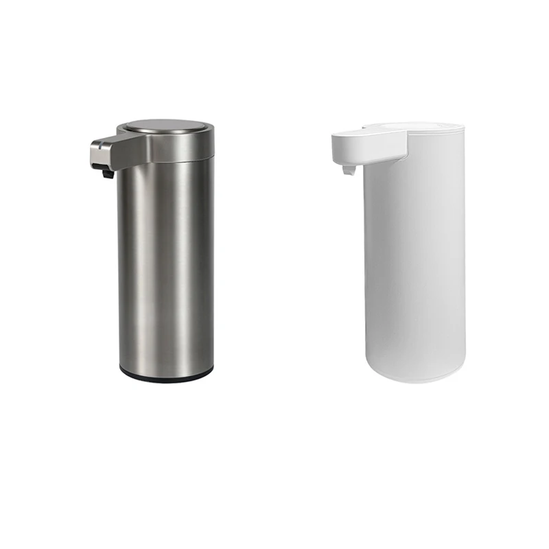 Stainless Automatic Liquid Soap Dispensers Kitchen Metal Lotion Bottle Touchless Induction Sensor Bathroom Accessories Parts