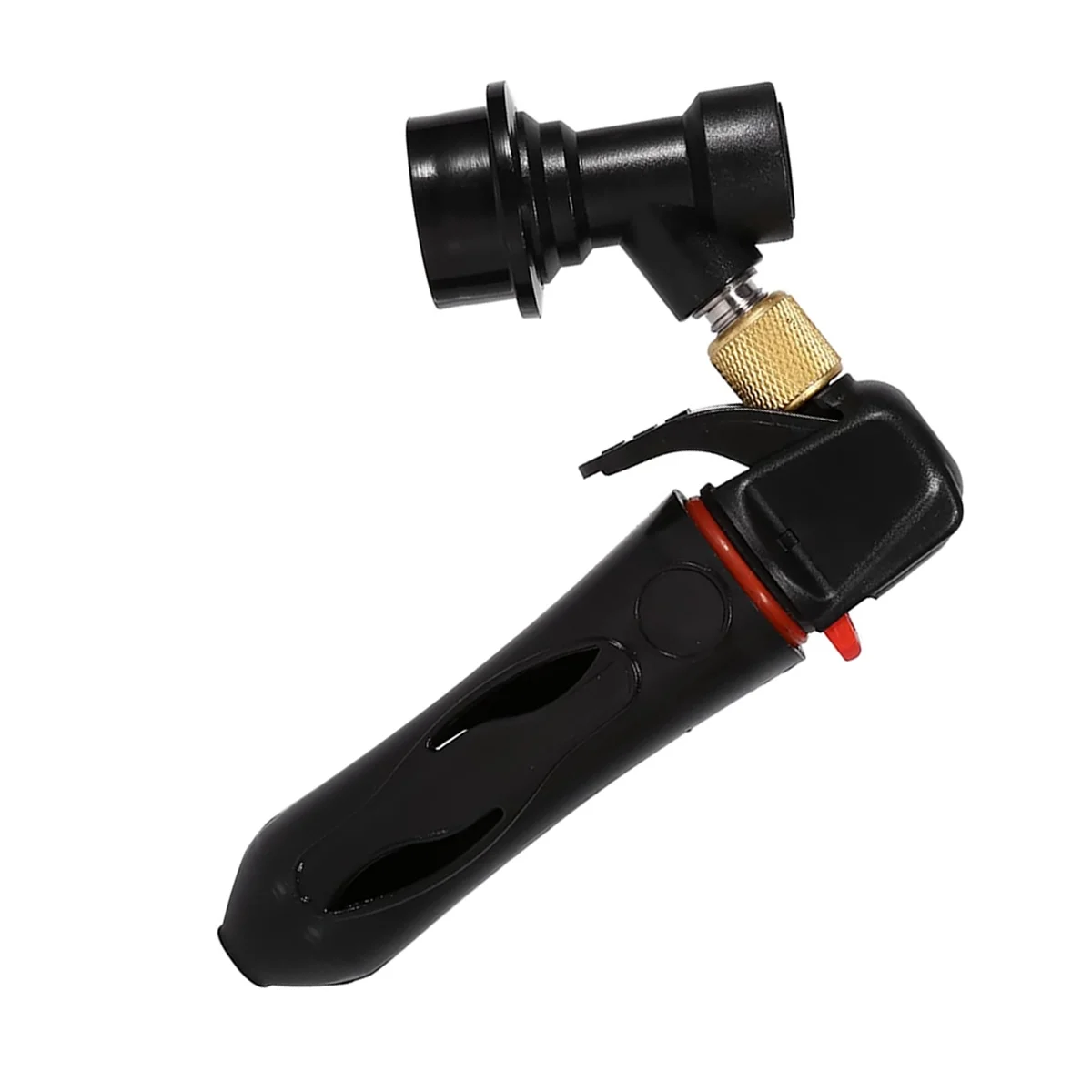 TFBC Portable CO2 Injector for Cornelius Kegs, Compact Beer Wine Soda Charger with Ball Lock Valve for Homebrew Dispensing