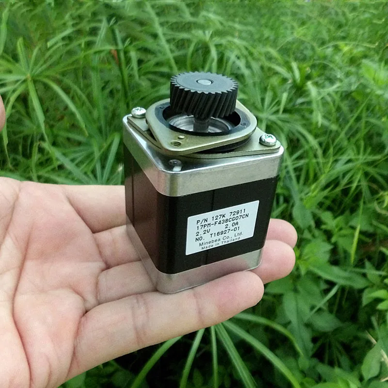 For CNC 3D Printer Two-phase Four-wire 42 Stepper Motor Extended Body 47.3 MM High Torque 0.5N.m Motor With Bracket And Gear