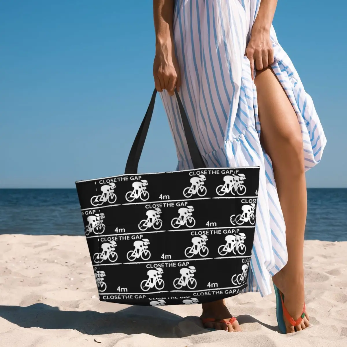 Zwift perto da lacuna praia sacola esporte ginásio yoga duffle grande sacola feminina saco de viagem saco de fitness