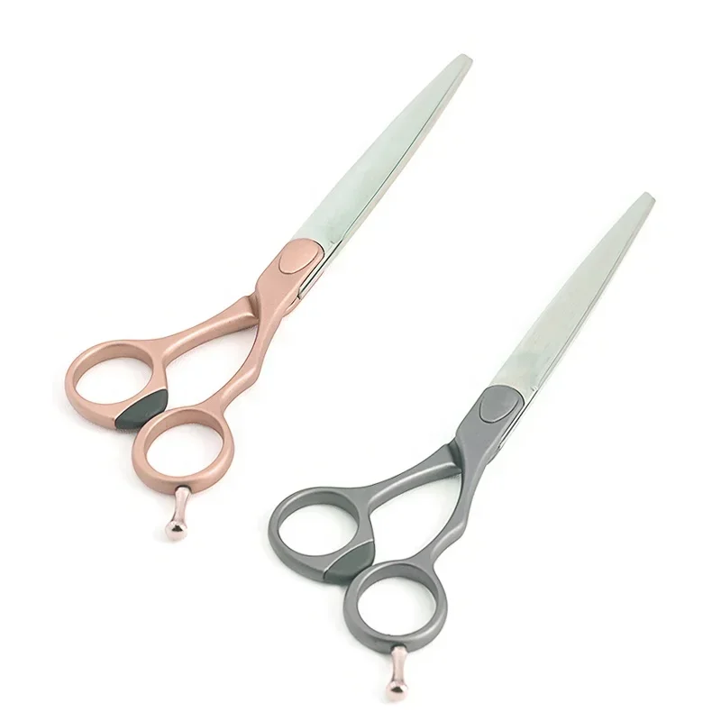 2025Pet Grooming Scissors 7.5 Inch Japanese Steel Rose Gold Straight Dog Shears Hair Scissors