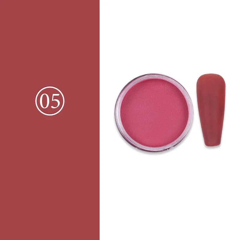 Juego de polvo acrílico para uñas, 15g, para extensión de uñas, pigmento de inmersión, polvo con líquido acrílico, diseño de manicura, Kit de tallado