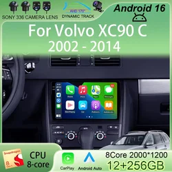 Android 16 Car Radio For Volvo XC90 C 2002 - 2014 Multimedia Video Player Navigation stereo GPS