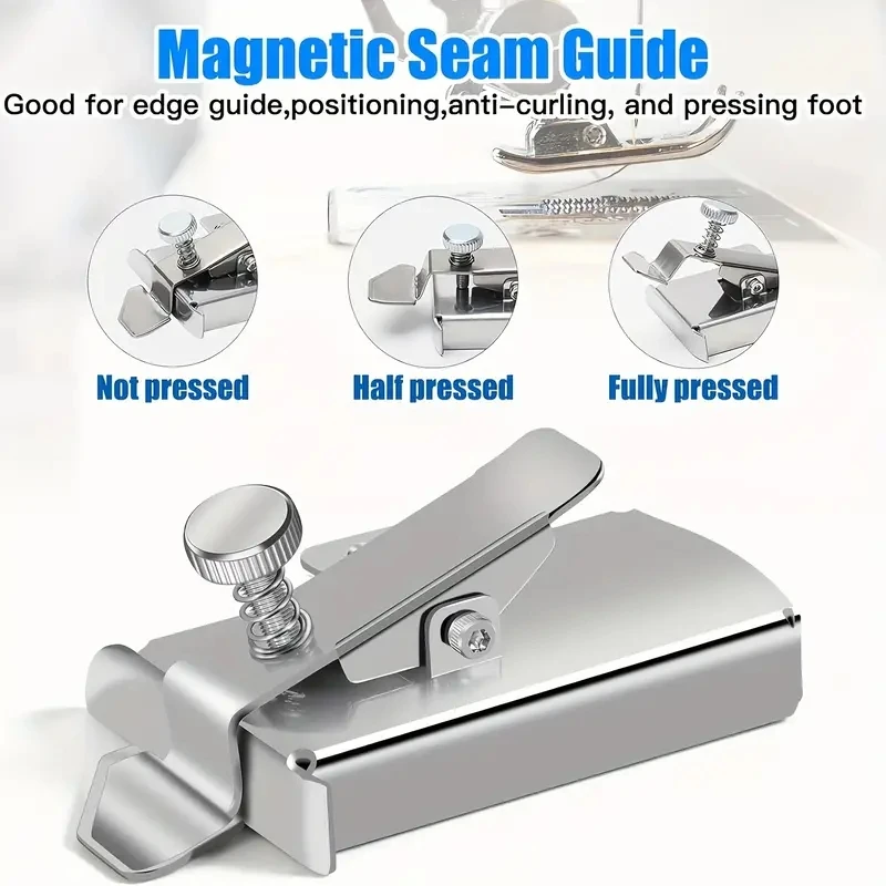 The Third Generation Of The Upgraded Magnet Gauge Border Roll Edge Sewing Machine Multi-functional Locator